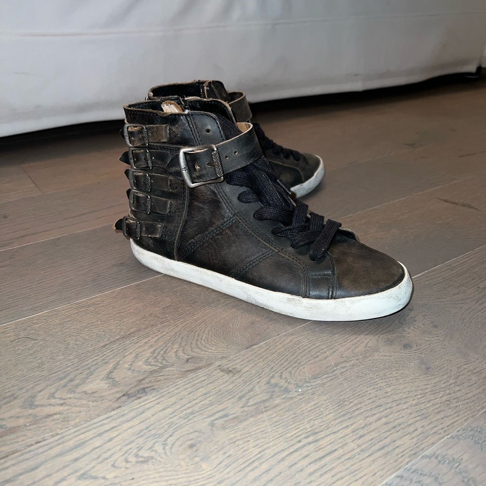 Frye high top sneakers size 6